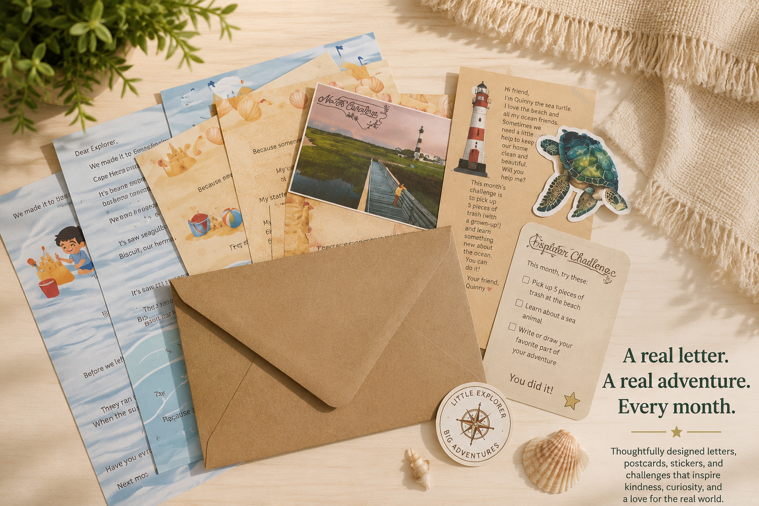 Little Explorer Letters bundle